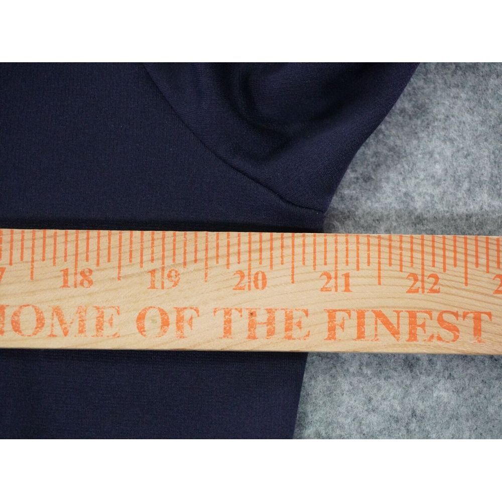Nike Hoodie Mens Small Blue therma-Fit Long Sleeve Swoosh Arm Pocket Gym Running - Picture 6 of 10